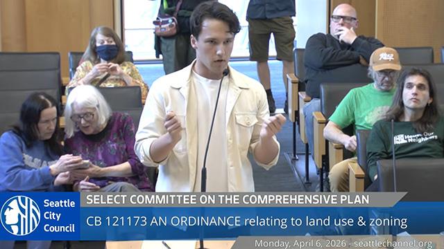 Select Committee on the Comprehensive Plan, Public Hearing, Session II 4/6/2026 on Explore Videos Page Select Committee on the Comprehensive Plan, Public Hearing, Session II 4/6/2026