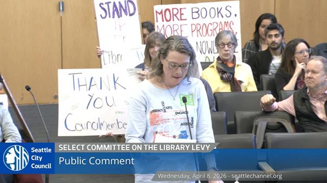 Select Committee on the Library Levy 4/8/2026 on Explore Videos Page Select Committee on the Library Levy 4/8/2026